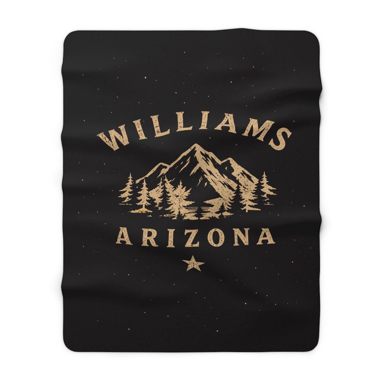 Williams Arizona Sherpa Fleece Blanket — Mountain & Pine Cozy Throw