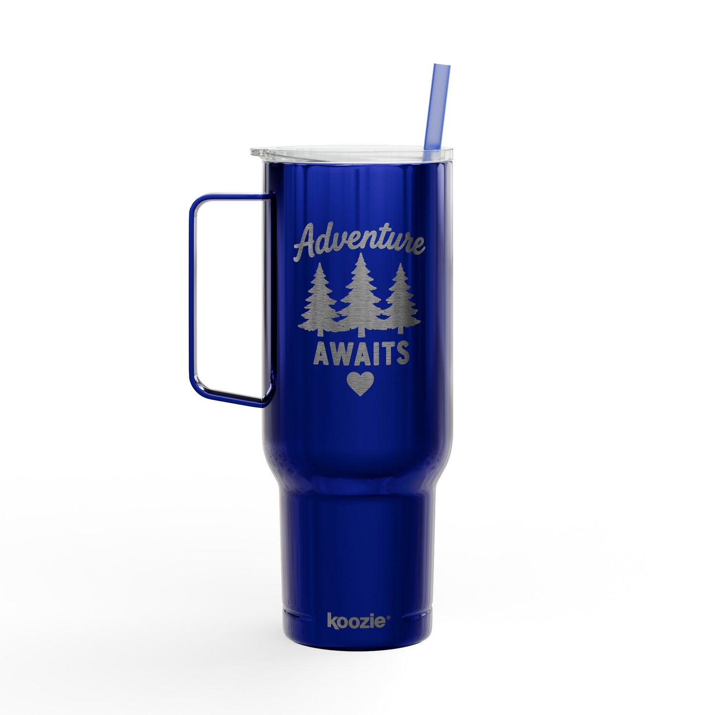 Adventure Awaits 40oz Insulated Tumbler — Engraved Travel Cup