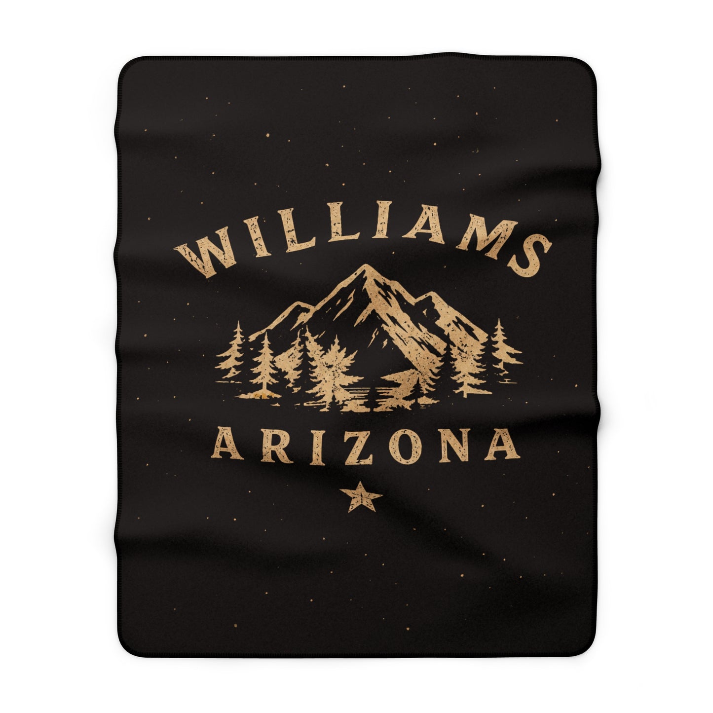 Williams Arizona Sherpa Fleece Blanket — Mountain & Pine Cozy Throw