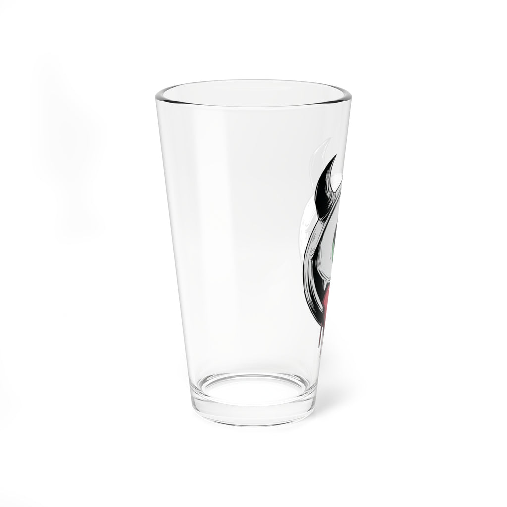 Cute One-Eyed Monster Pint Glass | Spooky Cute Drinking Glass | Gothic Barware | Halloween Cocktail Glass | Monster Beer Glass | 16oz Glass