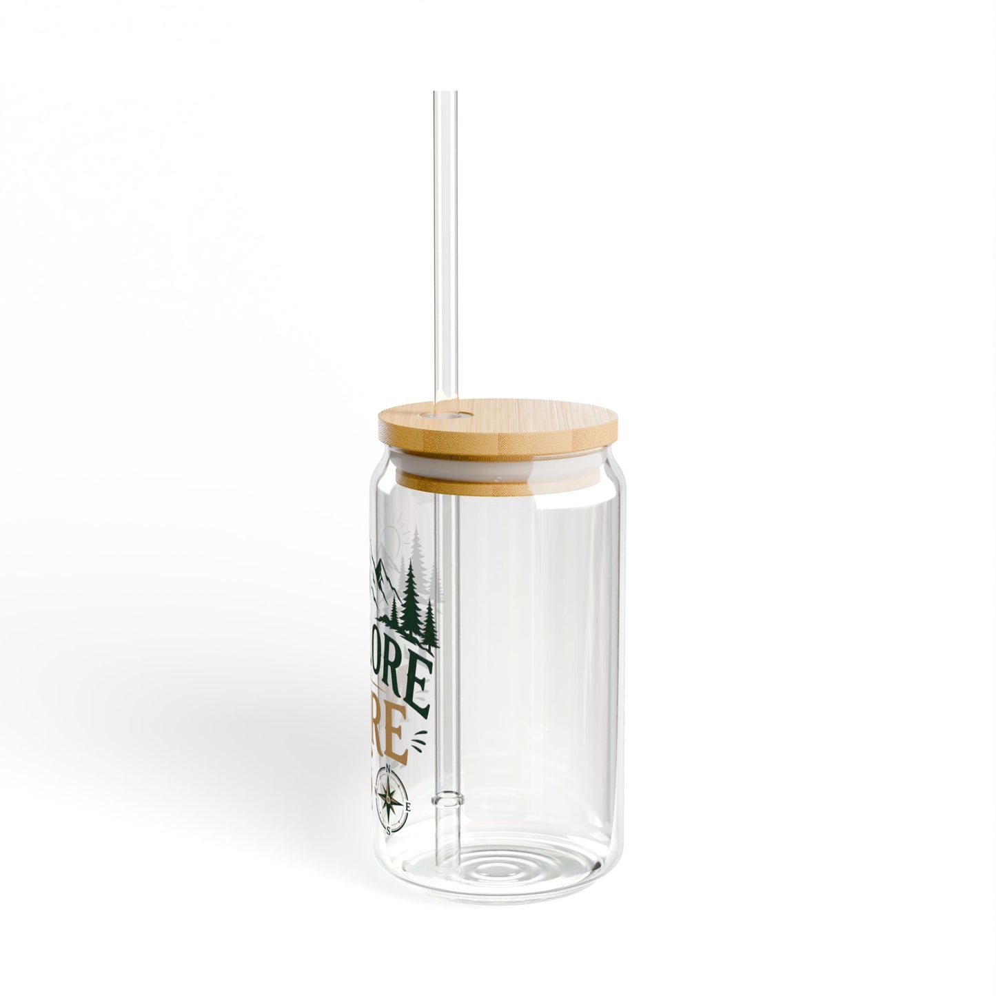 Explore More Sipper Glass - 16oz Outdoor Adventure Tumbler