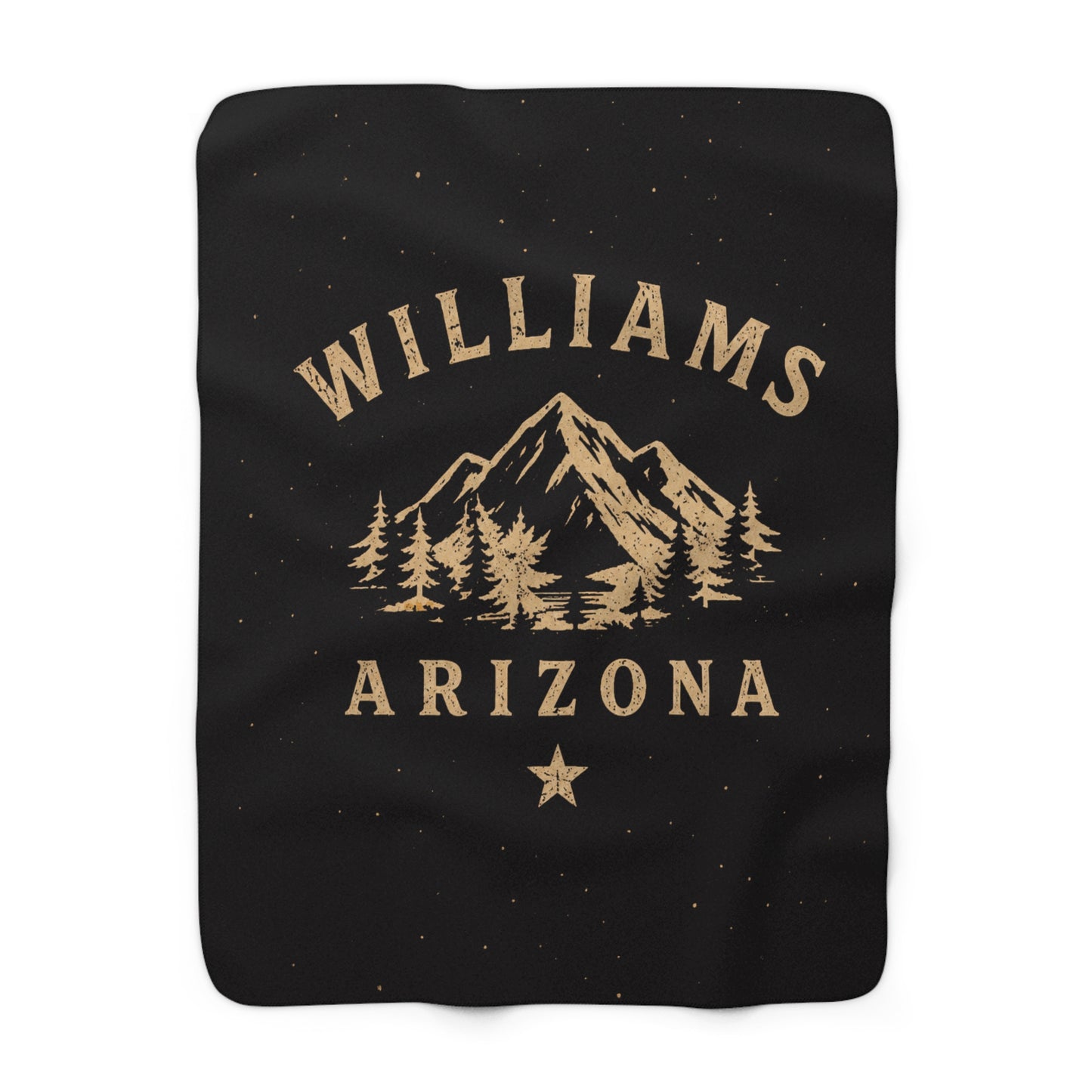Williams Arizona Sherpa Fleece Blanket — Mountain & Pine Cozy Throw
