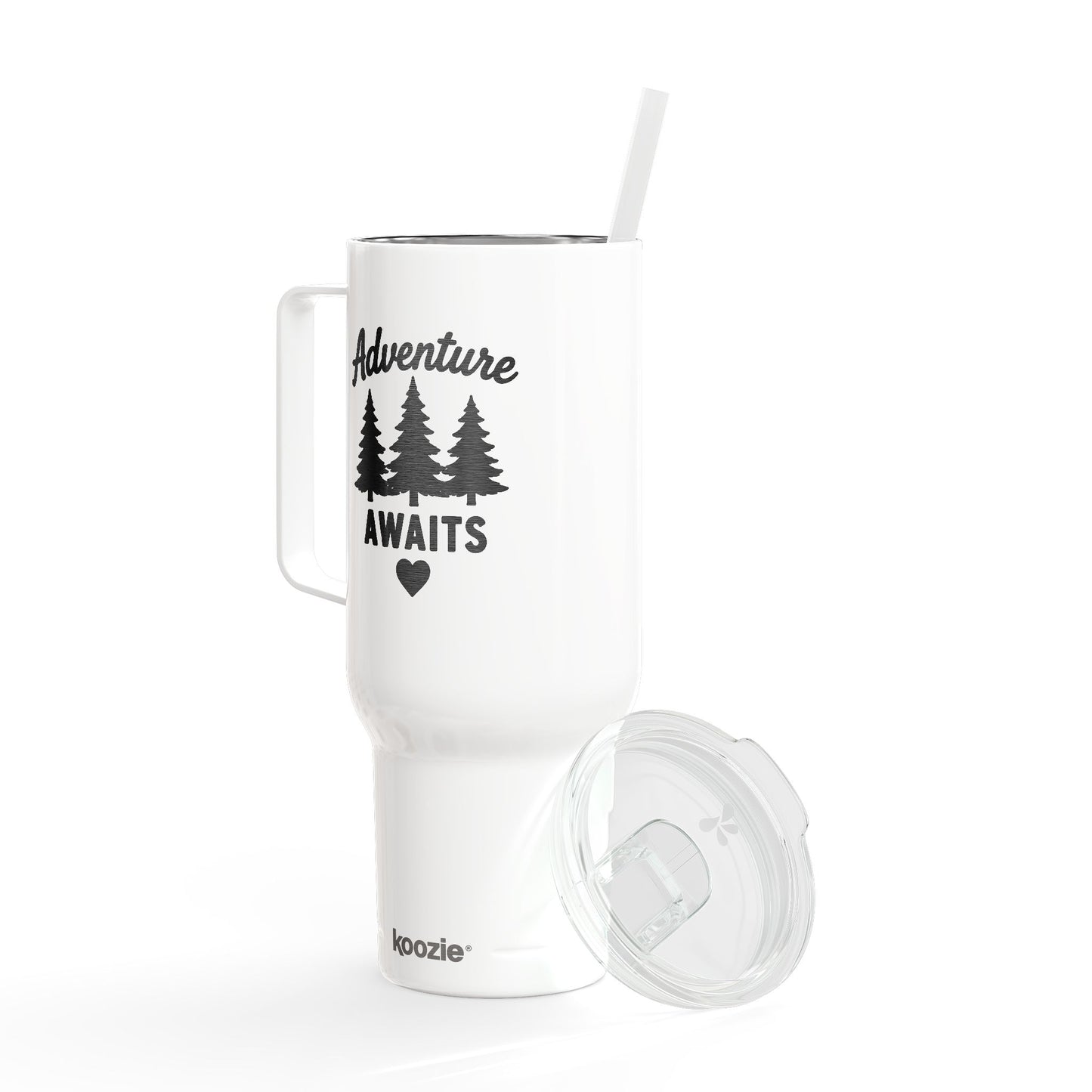 Adventure Awaits 40oz Insulated Tumbler — Engraved Travel Cup