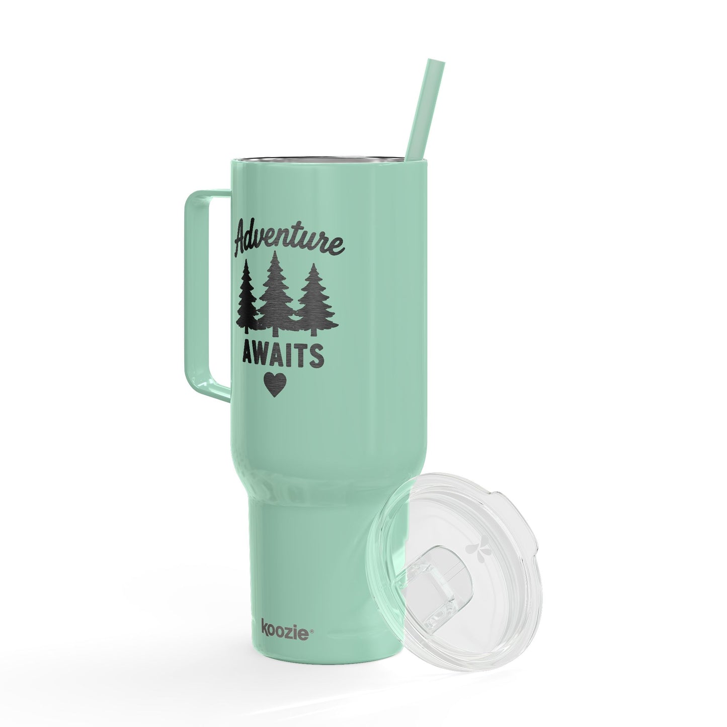 Adventure Awaits 40oz Insulated Tumbler — Engraved Travel Cup