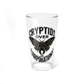 Mixing Glass — “Cryptids Over Corporations” 16oz Pint Glass