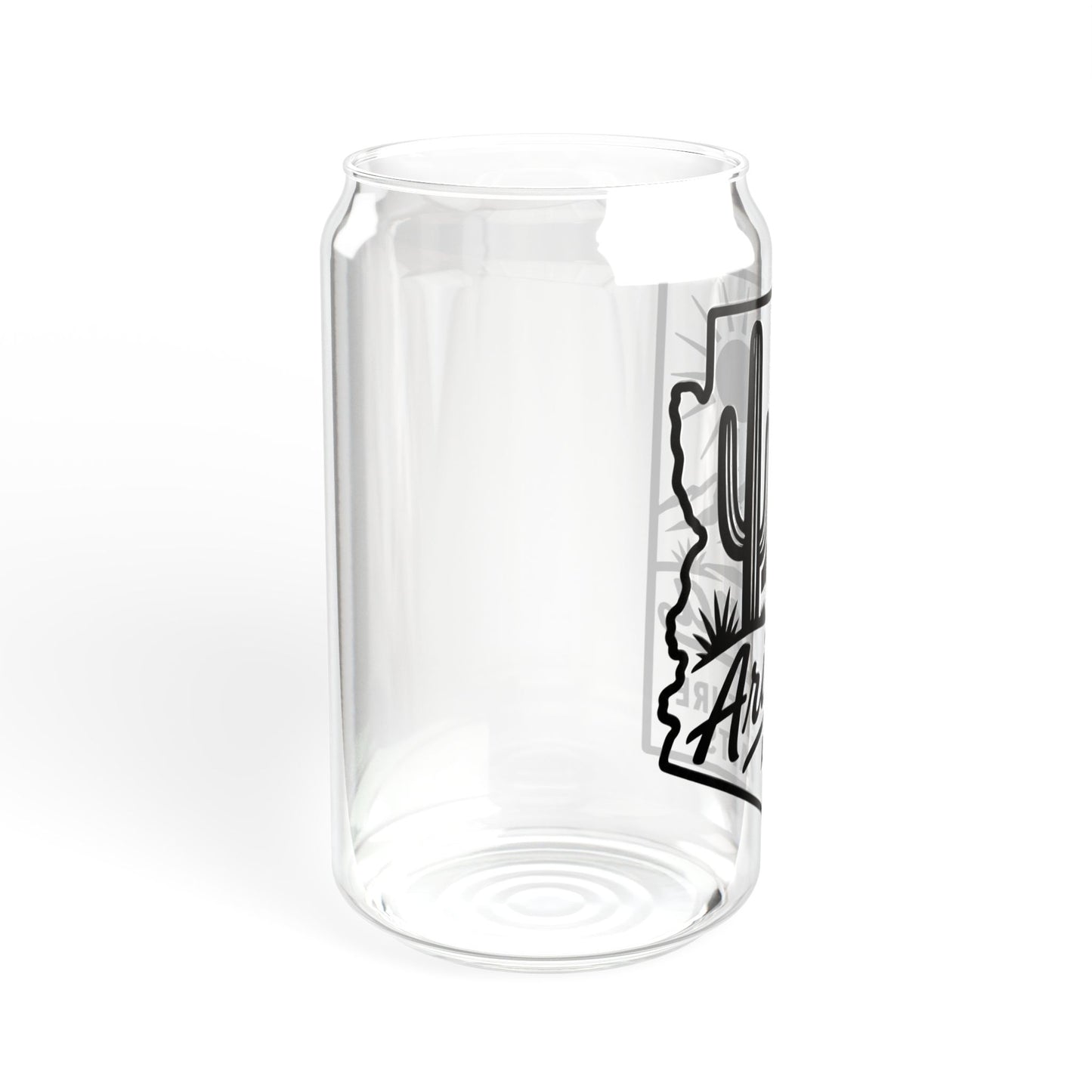 Arizona Adventure Sipper Glass - 16oz Travel Tumbler with Straw