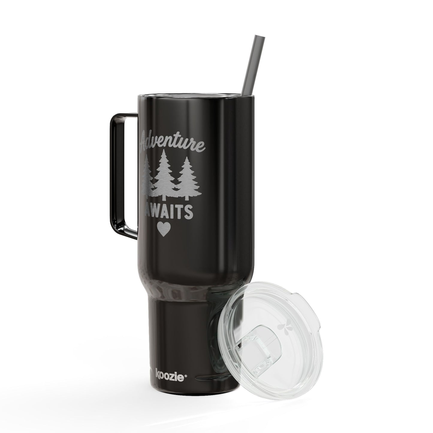 Adventure Awaits 40oz Insulated Tumbler — Engraved Travel Cup