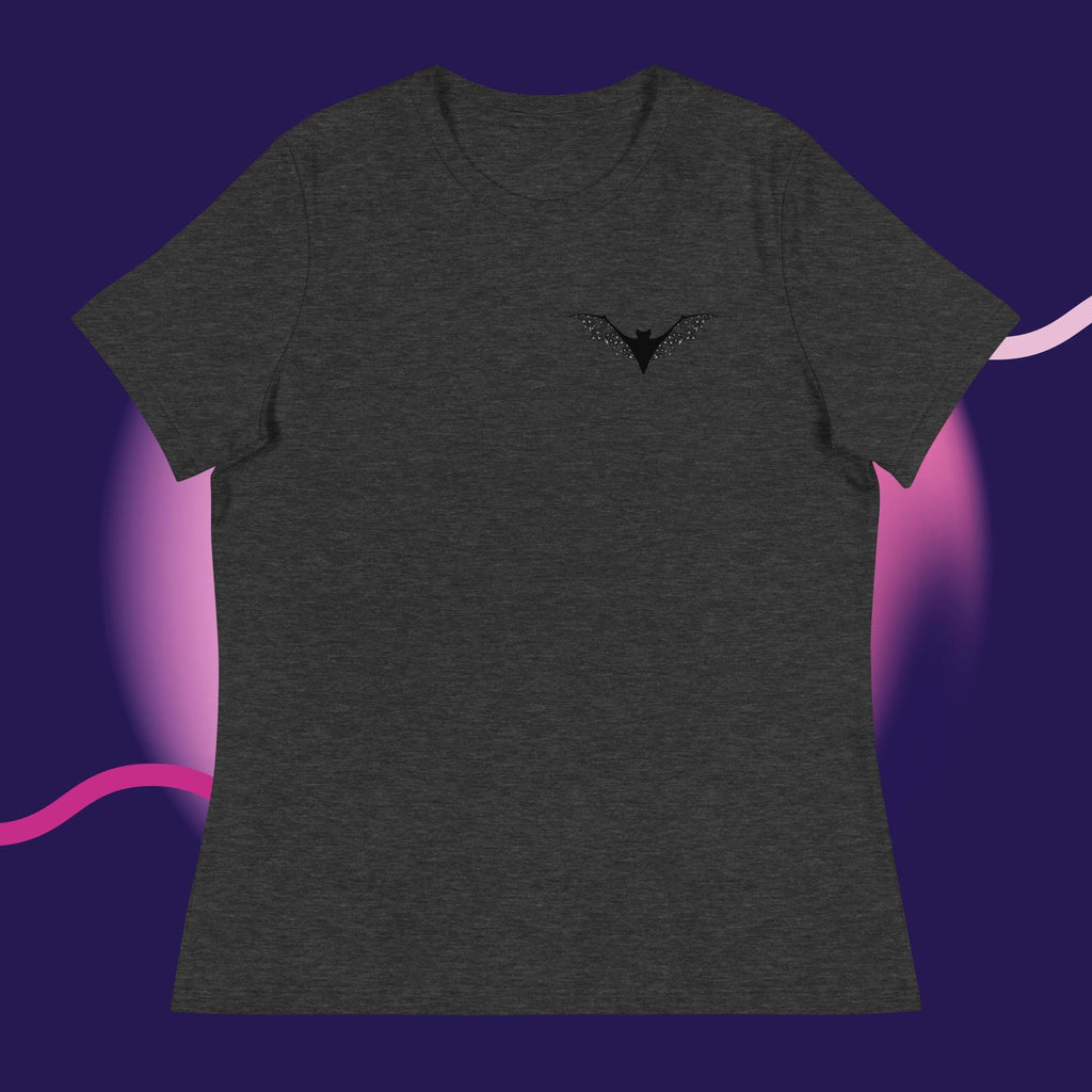 Floral Bat Women's Relaxed T-Shirt