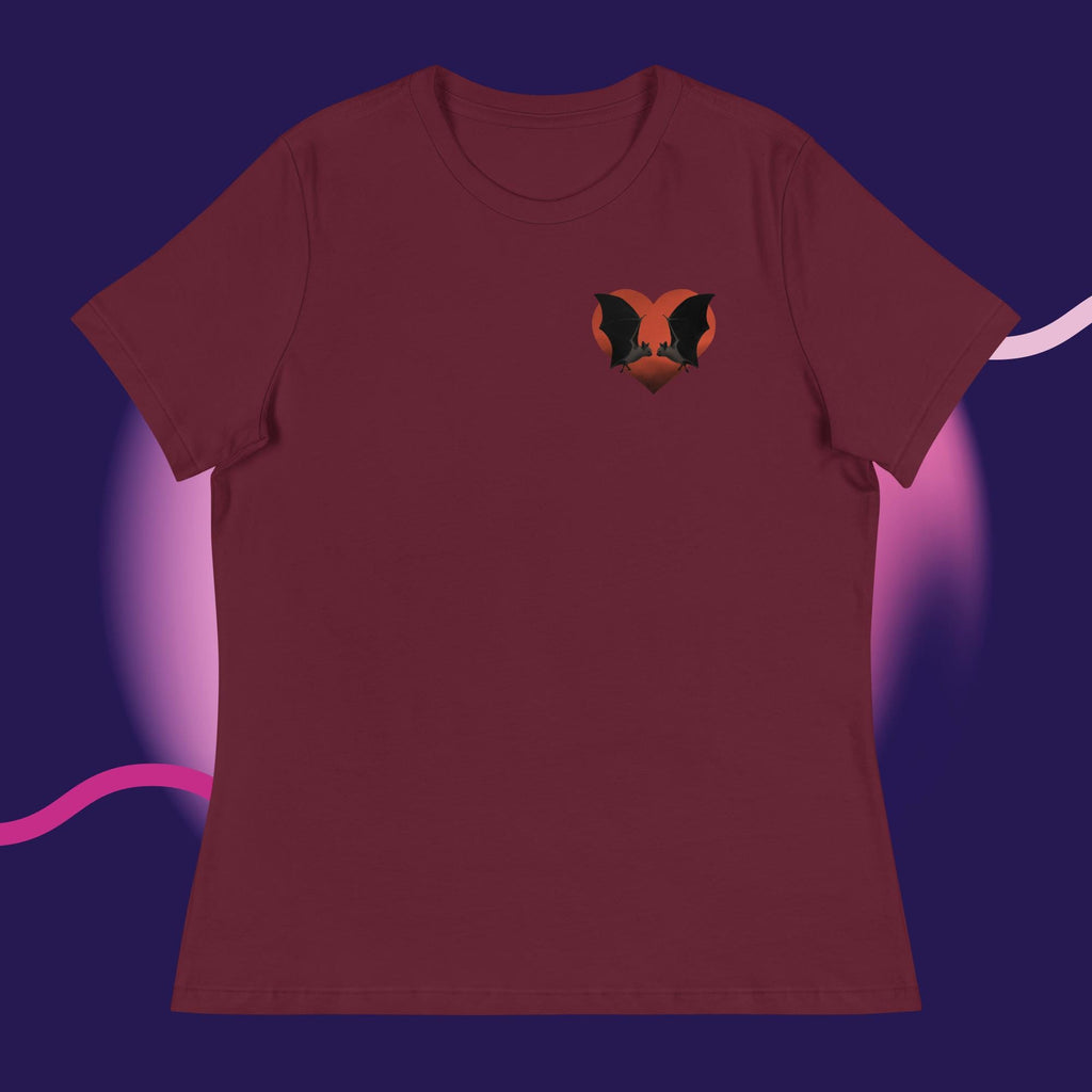 Bats Lovers Women's Relaxed T-Shirt