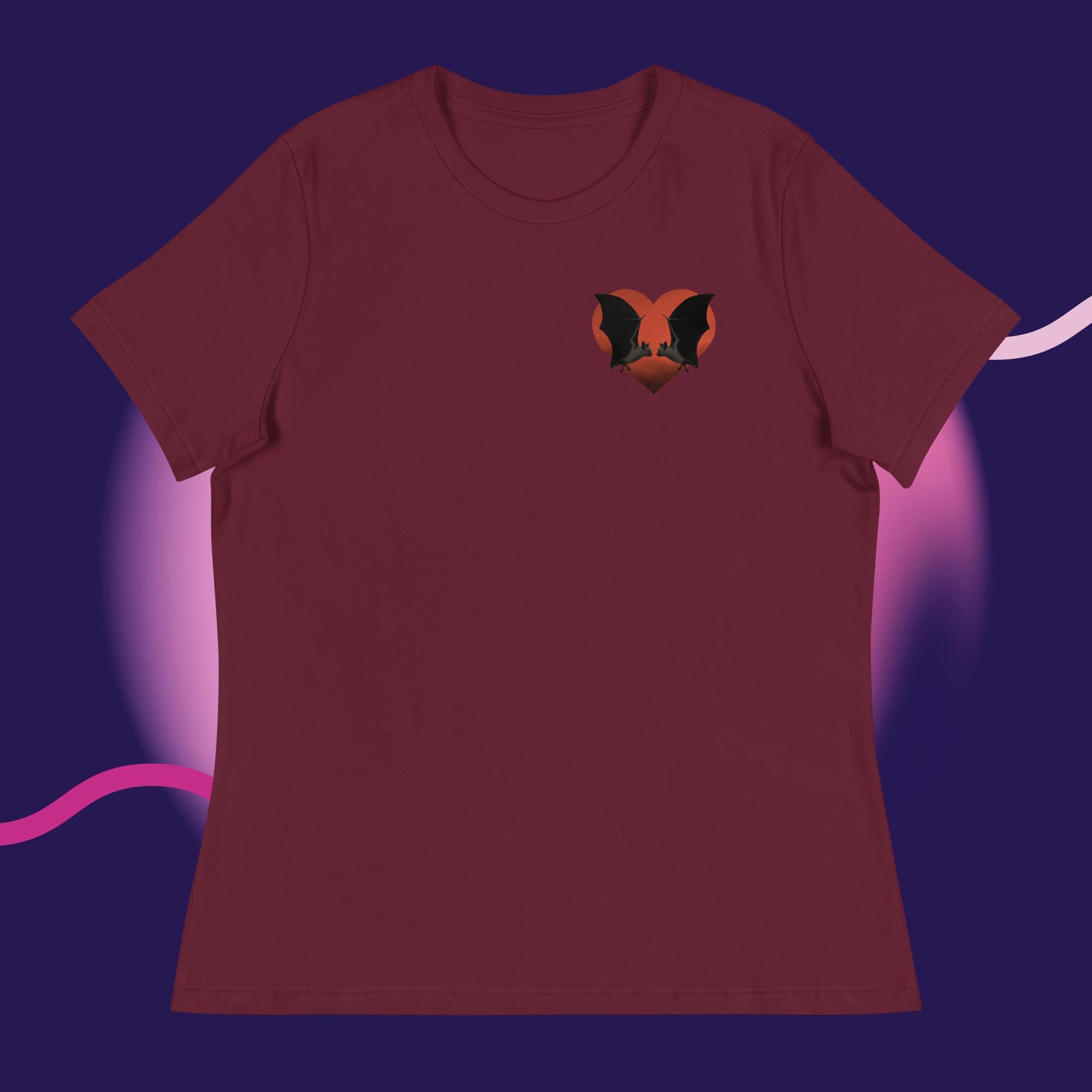 Bats Lovers Women's Relaxed T-Shirt