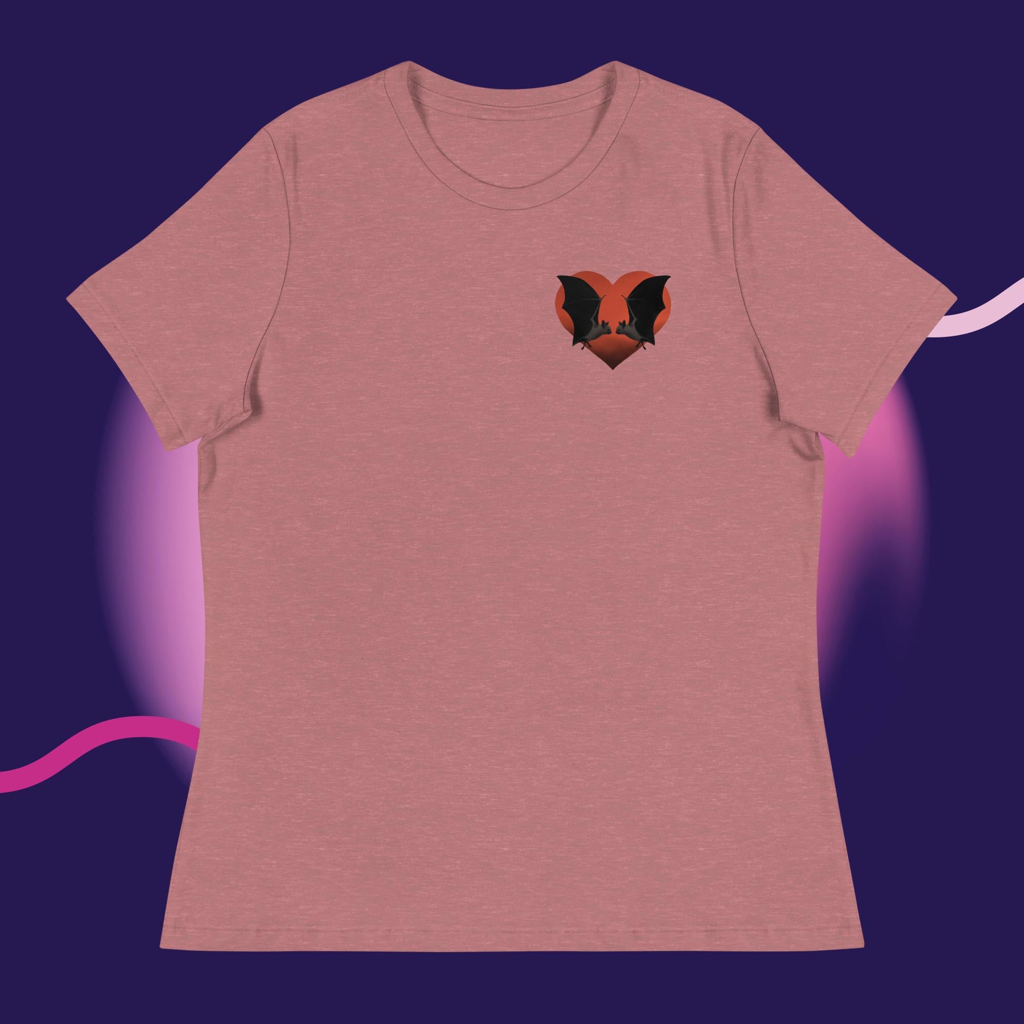 Bats Lovers Women's Relaxed T-Shirt