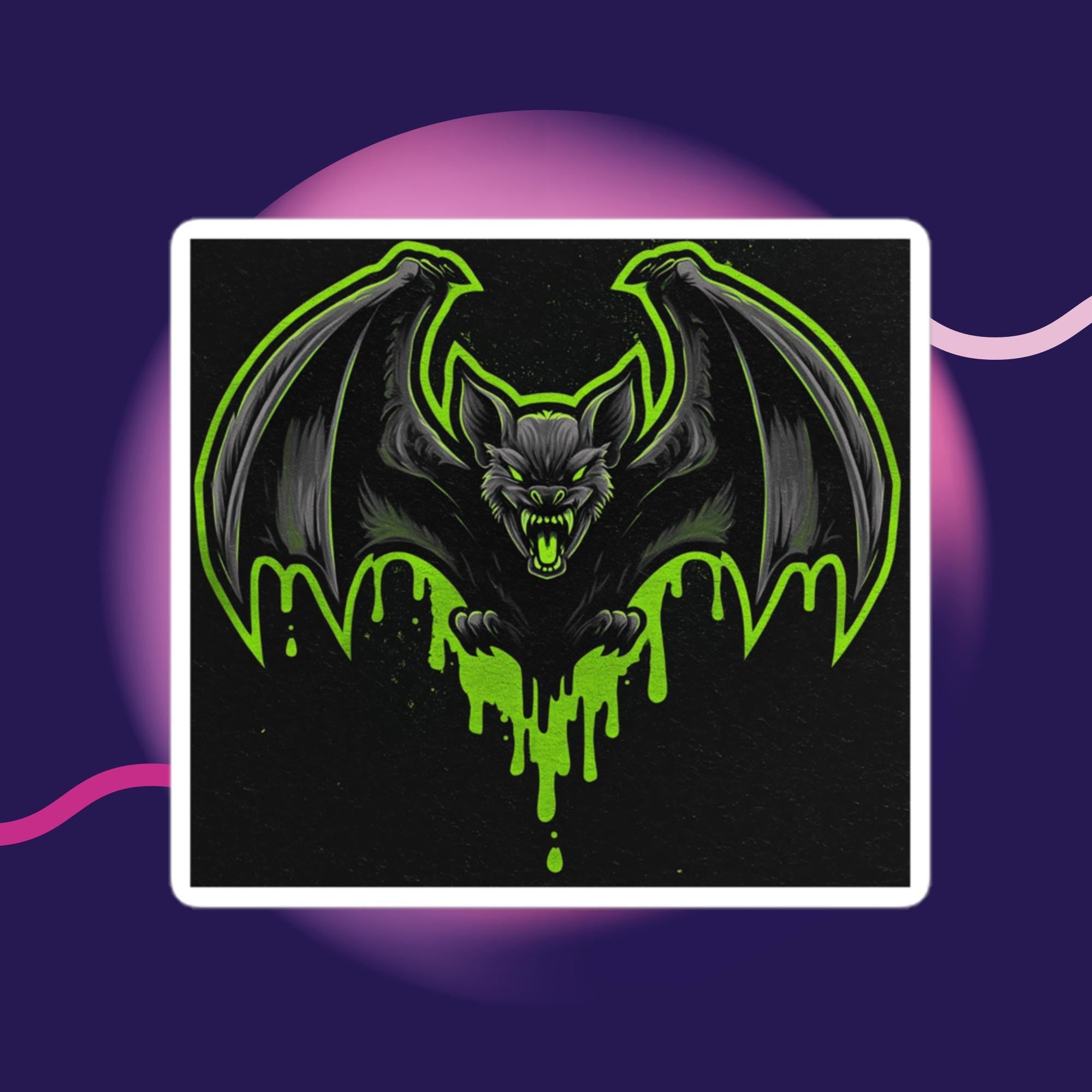 Toxic Bat stickers
