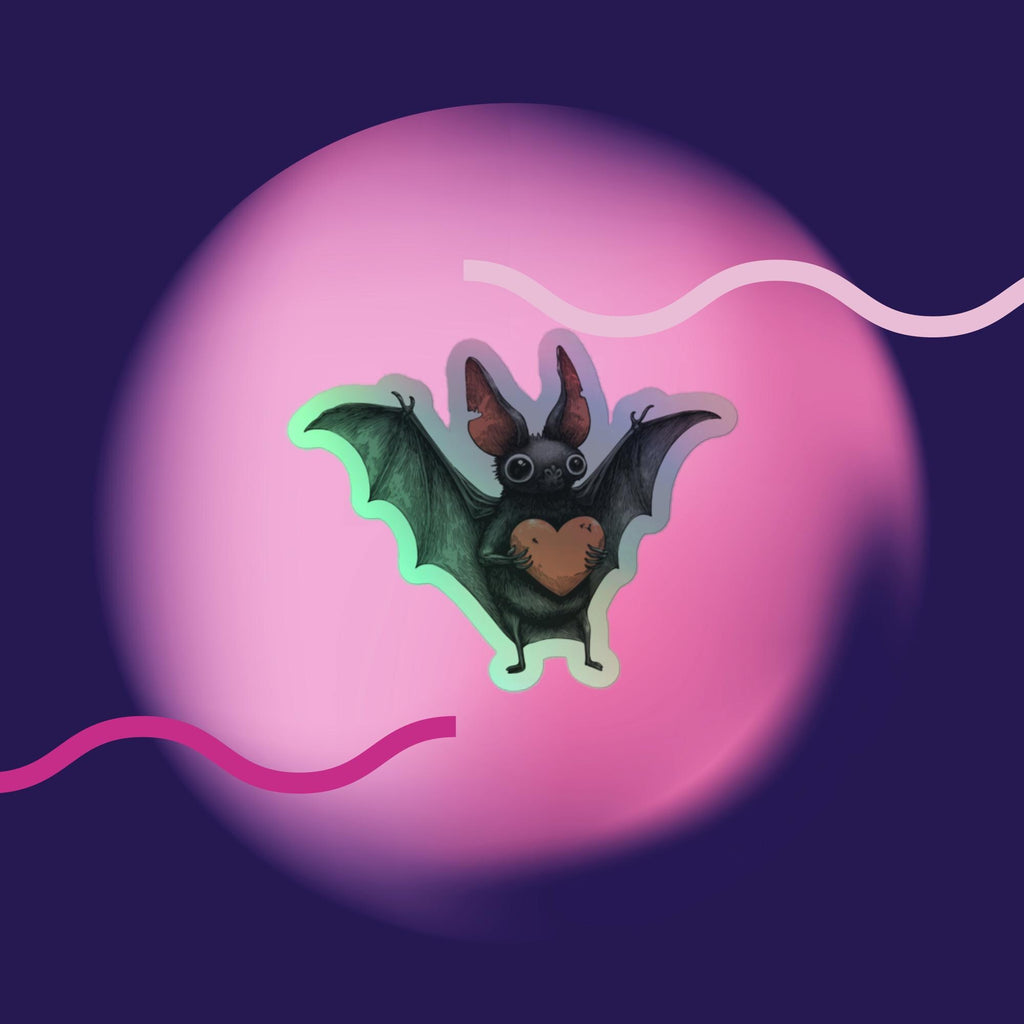 Igor Bat Sticker (Foil) – Soft Goth Collection