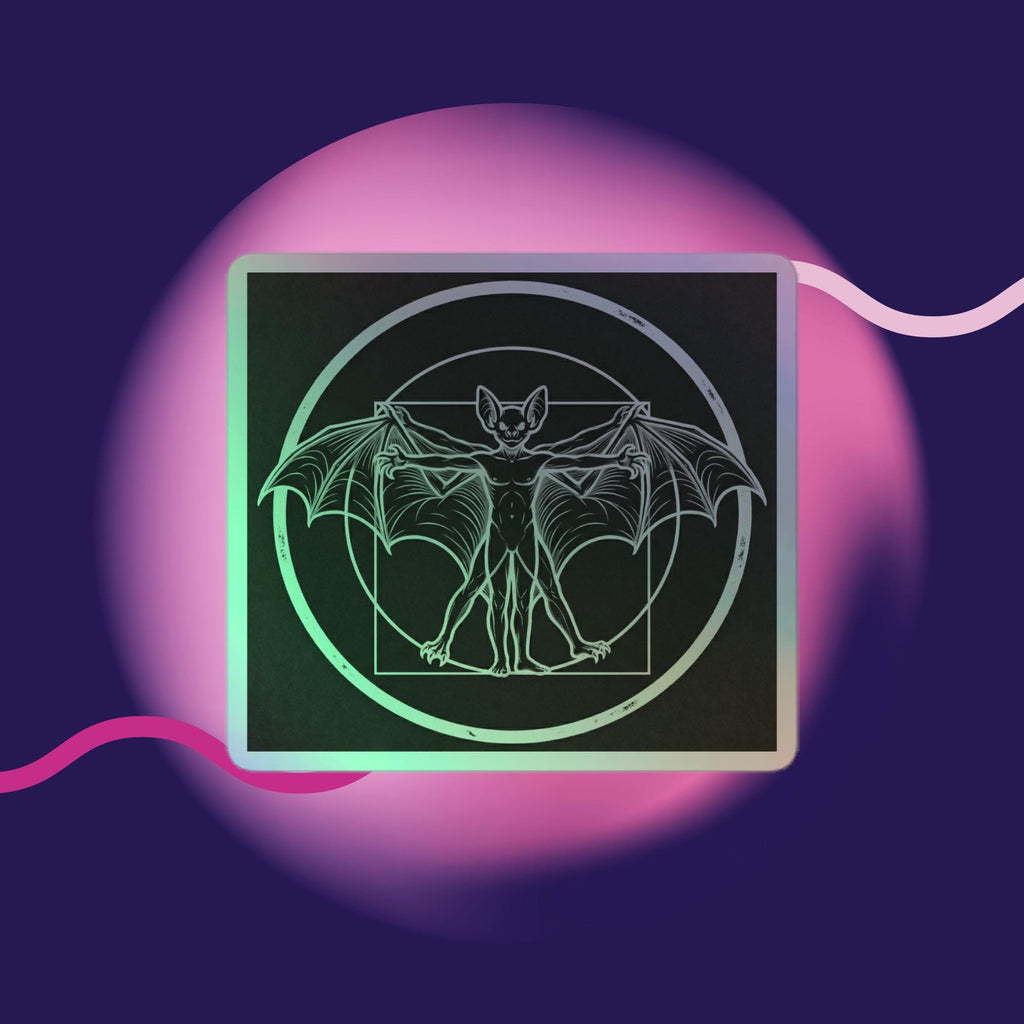 Vitruvian Bat Sticker – BatNation Collection
