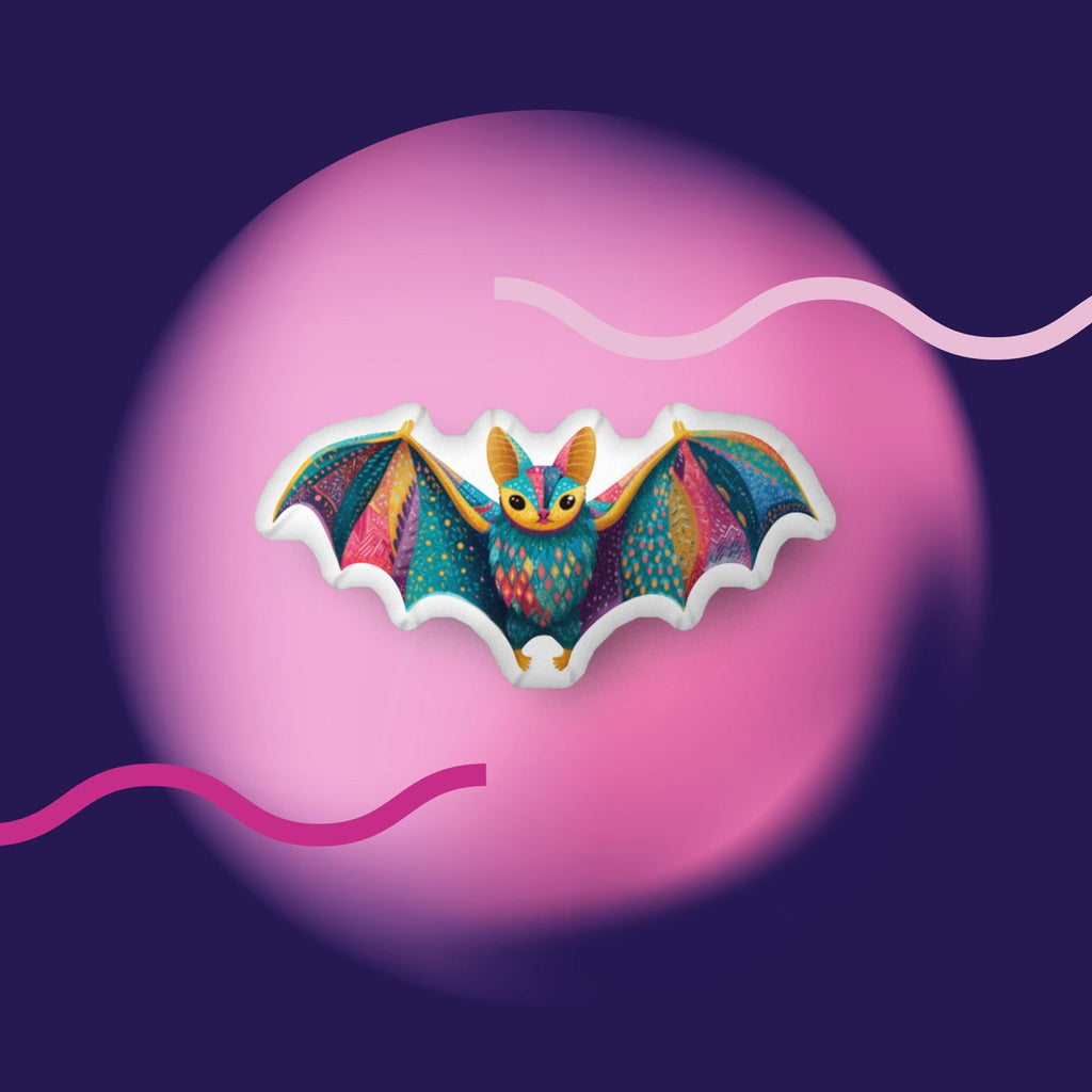Sprinkles Plush Pillow – Mini Batty Birthday Collection