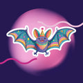 Bingo the Birthday Bat Sticker - Mini Batty Birthday Collection