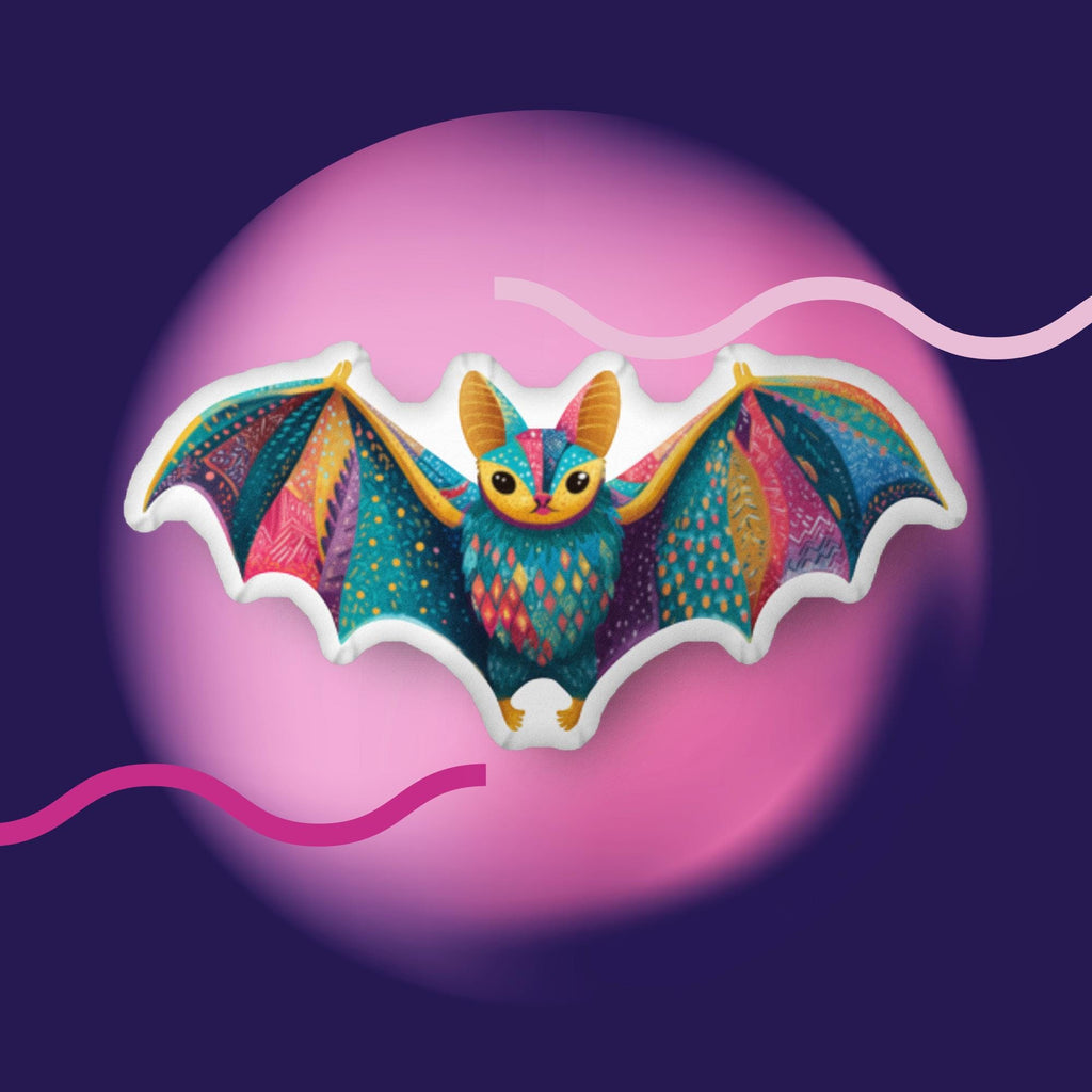 Sprinkles Plush Pillow – Mini Batty Birthday Collection