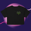 Neon Toxic Bat Crop Top – Acid Sludge Collection