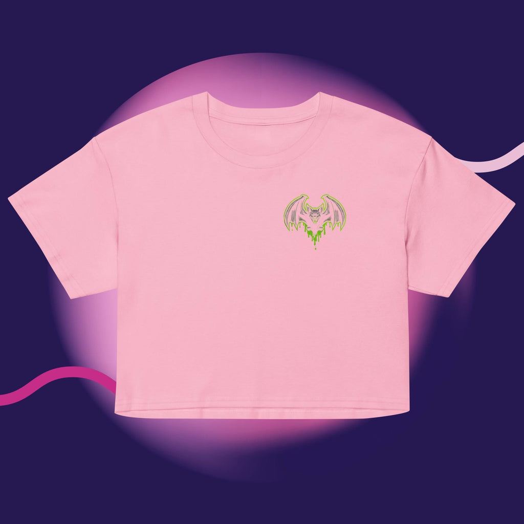 Neon Toxic Bat Crop Top – Acid Sludge Collection