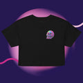 Neon Skull Crop Top – Digital Decay Collection